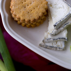 Spicy Polenta-Cheese Crackers