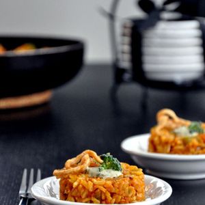 Spicy Tomato Brown Rice