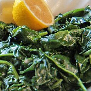 Spinach with Lemon