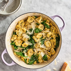 Spinach-Artichoke Cheesy Tortellini