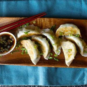 Spring Vegetable Potstickers