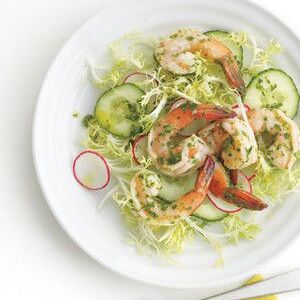 Spring Vegetables with Shrimp