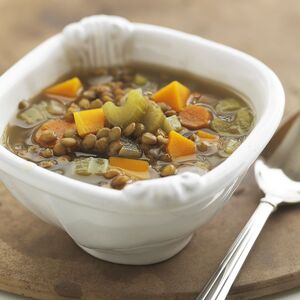 Squash and Lentil Soup