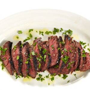 St. Anselm's Garlic Steak