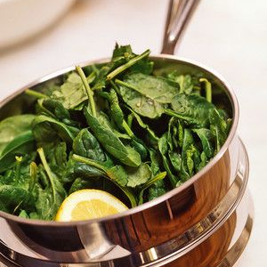 Steamed Baby Spinach