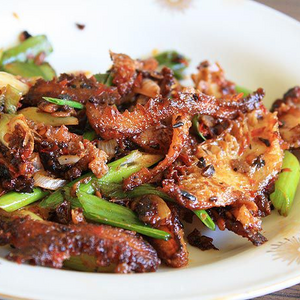 Stir-fried Tripe with Chili Bean Paste Recipe