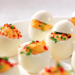 Straight Up Deviled Eggs