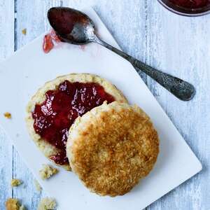 Strawberry Jam Breakfast Biscuit