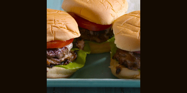 Stuffed Onion Soup Burgers