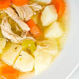 Summer Chicken and Vegetable Soup