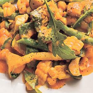 Summer Vegetable Ragout With Exotic Curry Sauce