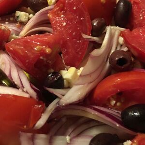 Summer Tomato and Onion Salad