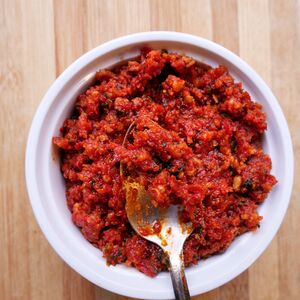 Sun-Dried Tomato Pesto