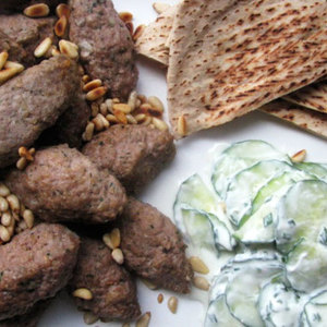 Sunday Brunch: Kibbeh and Cucumber Salad Recipe