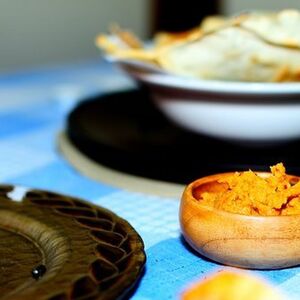 Sundried tomato & toasted Kashmiri chile Hummus