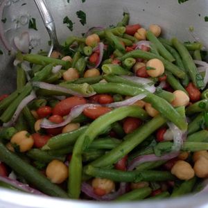 Tangy Three Bean Salad