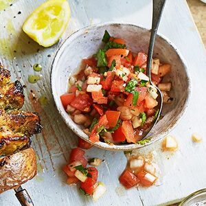 Tangy tomato relish