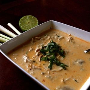 Thai Coconut Curry Soup