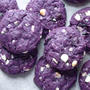 These Beautiful Vegan Blueberry Cookies Are Going Viral on TikTok—Here's How to Bake Them