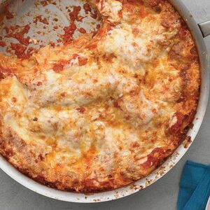 Three-Cheese Skillet Lasagna