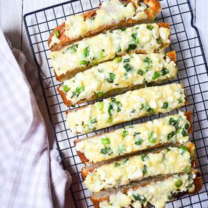 Three Cheese Garlic Bread