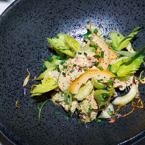 Tinned Sardine and Celery Salad