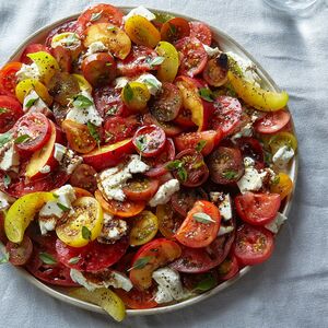 Tomato, Nectarine & Mozzarella Salad