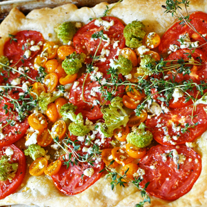 Tomato and Cauliflower Tart