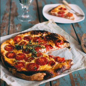 Tomato + Ricotta Tart