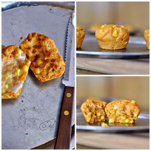 Tomato Chipotle Corn Muffins