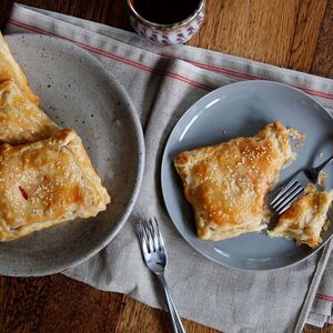 Tomato and Cream Cheese Turnovers