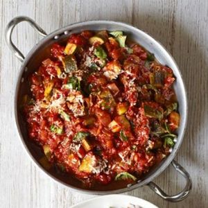 Tomato & courgette stew