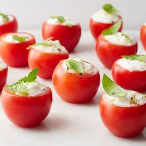 Tomato Burrata Bites