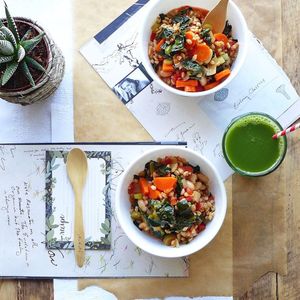 Tomato and Farro Minestrone