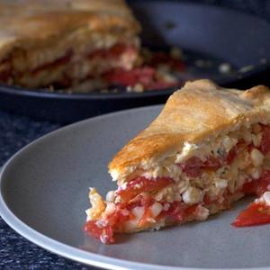 Tomato And Corn Pie