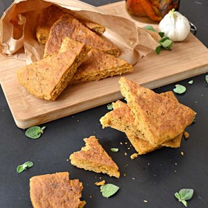 Tomato and Basil Flatbread