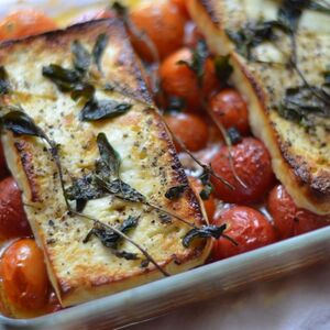 Tomato-Feta Bake