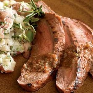 Tomato-Herb Marinated Flank Steak