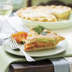 Tomato-Leek Pie