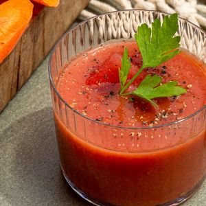 Tomato-Watermelon Gazpacho