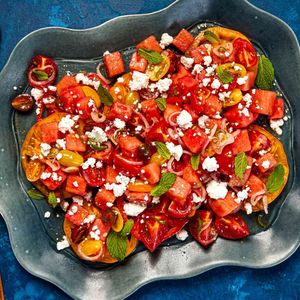 Tomato-Watermelon Salad