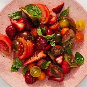 Tomato and Strawberry Salad