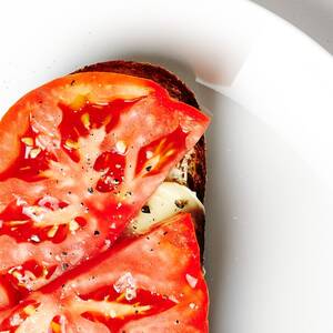 Tomato and Butter Tartine