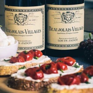 Tomato and Whipped Feta Crostini