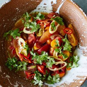 Tomato Salad with Cardamom