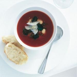 Tomato Soup With Crispy Capers And Oregano