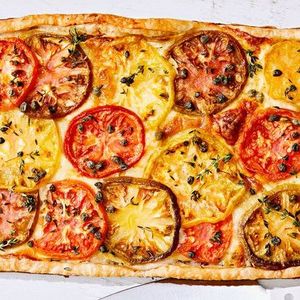 Tomato and Brie Tart