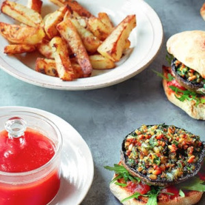 Try This Vegan Recipe For Stuffed Mushroom Burgers recipes