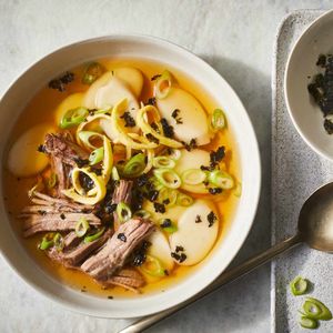 Tteokguk (Korean Rice Cake Soup)