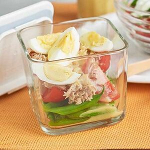 Tuna Niçoise protein pot